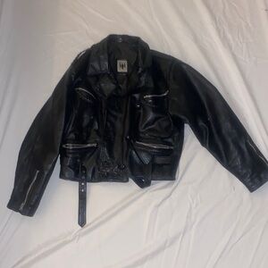 Vintage leather jacket